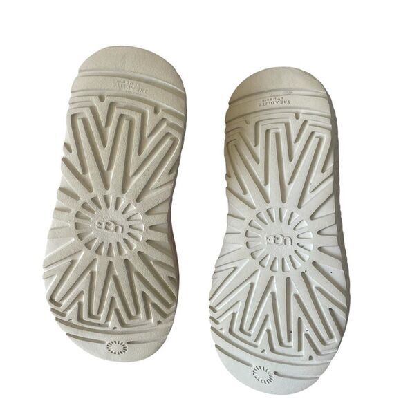 Ugg Oh Fluffita Pink Blossom Slingback Platform Slippers Shoes Women’s Size 7 - Picture 5 of 6